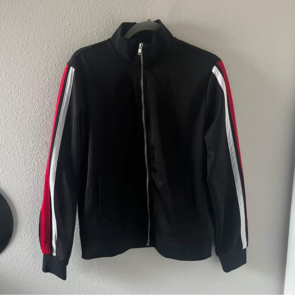 Men’s Forever 21 Track Jacket High Collar